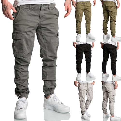 Pantaloni jeans uomo jogger