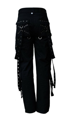 Pantalone nero lungo gotico