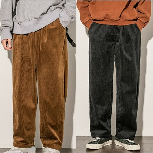 Pantaloni uomo corduroy - uomo, in