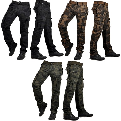 Pantaloni uomo mimetici