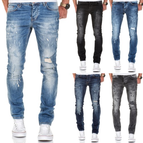 Jeans uomo strech - , distrutti