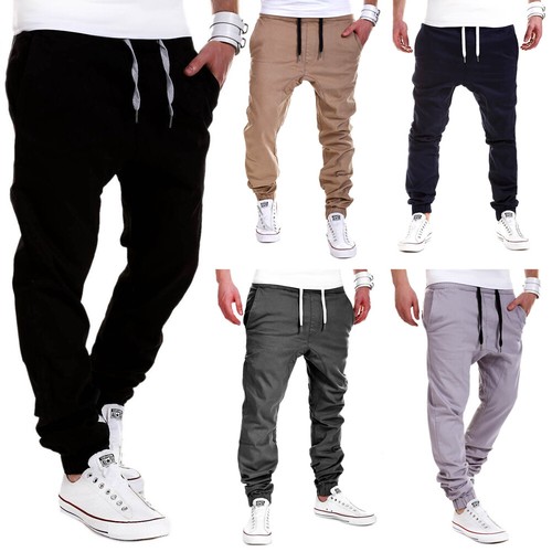Pantaloni uomo jogger chino - pantaloni, da