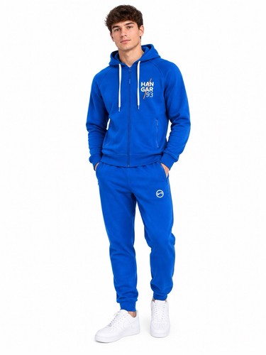 Tuta uomo cotone con - , cappuccio