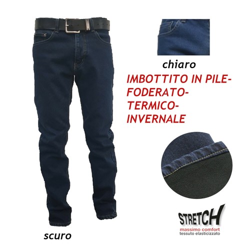 Jeans uomo invernale - jeans,