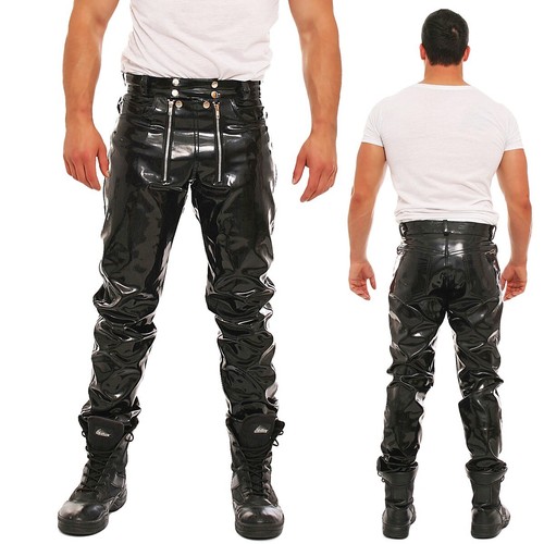 Pantalone vernice vinile - vernice,