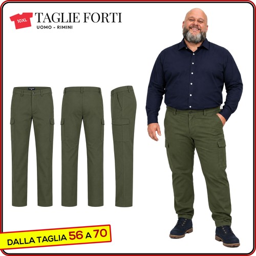 Pantaloni uomo taglie - uomo, forti