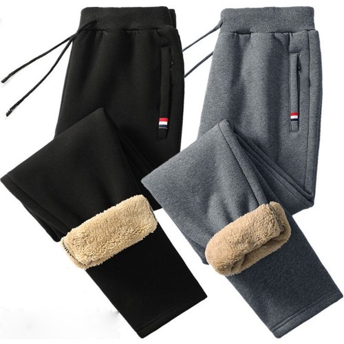 Pantaloni uomo invernali pile - pantaloni,